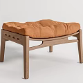 Modern Stool Low Stool 3d model