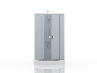 Modern Shower Room Sauna Room 3d model
