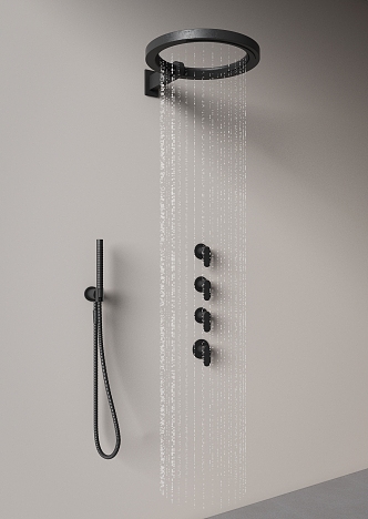 Shower 3d model