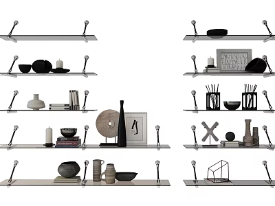 Ornaments combination 3d model