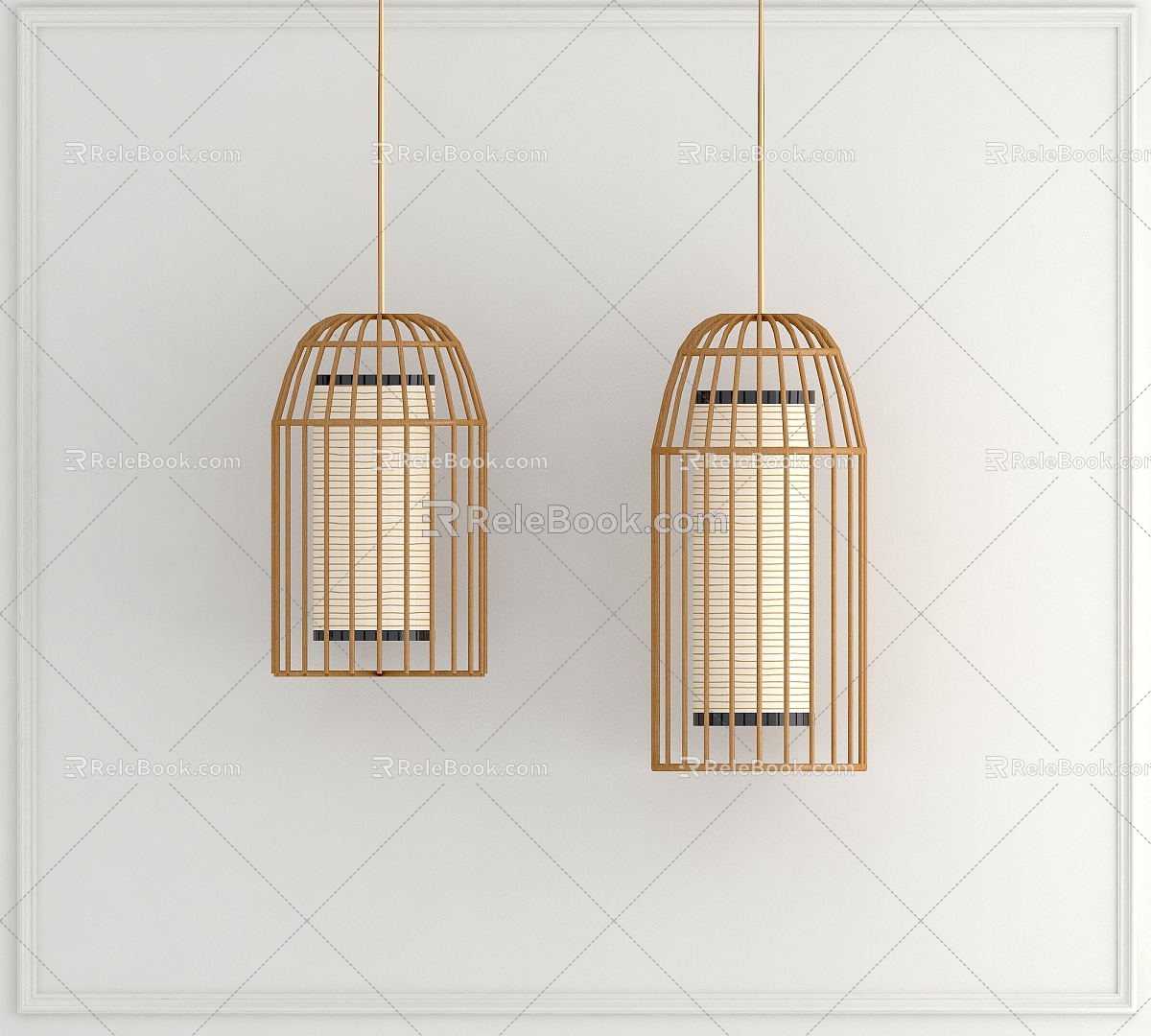 Chandelier Chinese Chandelier Vine Chandelier Bamboo Chandelier 3d model