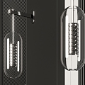 Modern wall lamp 3d model