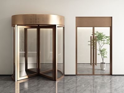 revolving door hotel gate shopping mall gate glass revolving door glass door model