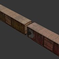 Boxcar 3d model