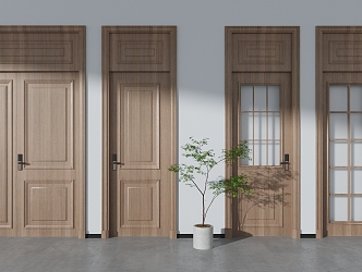 Modern Door 3d model