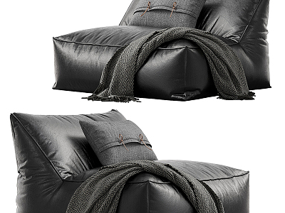 Modern single sofa 3d model