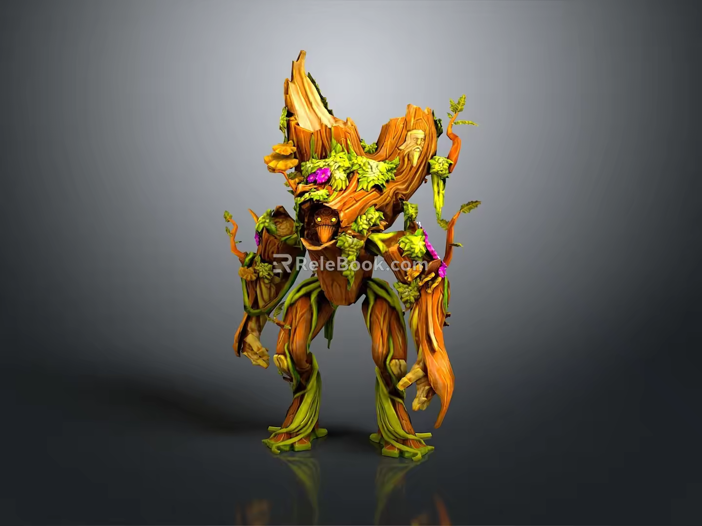 Elf Tree Demon Tree Monster Tree Man Tree Elf Monster Alien Monster 3d model