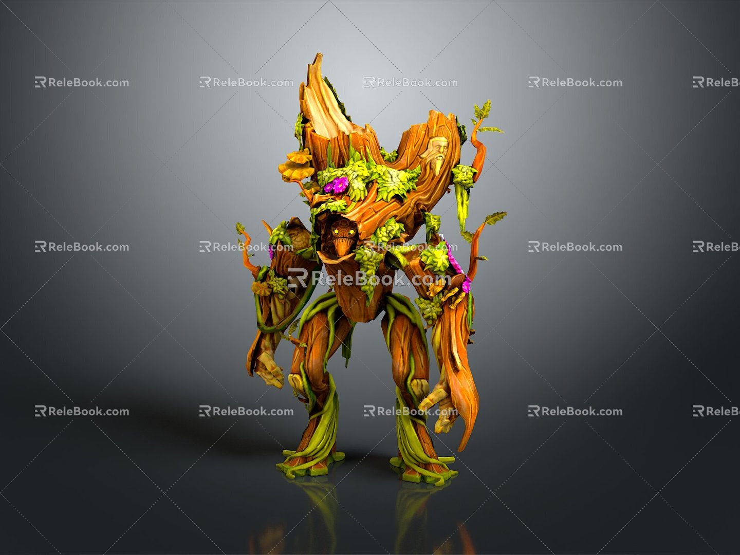 Elf Elf Tree Tree Demon Tree Monster Tree Man Tree Elf Monster Monster Alien Monster 3d model