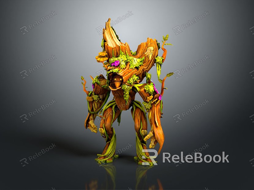 Elf Elf Tree Tree Demon Tree Monster Tree Man Tree Elf Monster Monster Alien Monster model