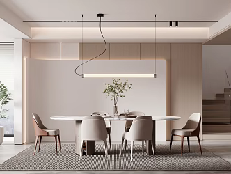 Modern Restaurant 3d model