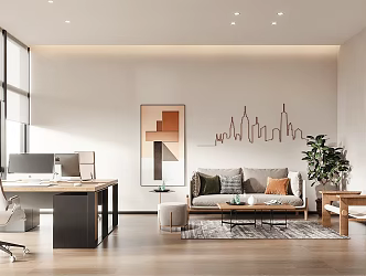 The Modern Office 3d model