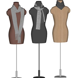 Modern Model Clothes Model Clothing Store Model Decoration 3d model