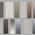 Decorative Wall Panels For Home Decor With Various Striped Designs And Color Selections