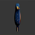 Blue Bird Anatomical Model Showing Detailed Internal Organs Structure For Scientific Education