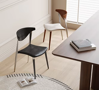 Dining Chair Single Chair 3d model