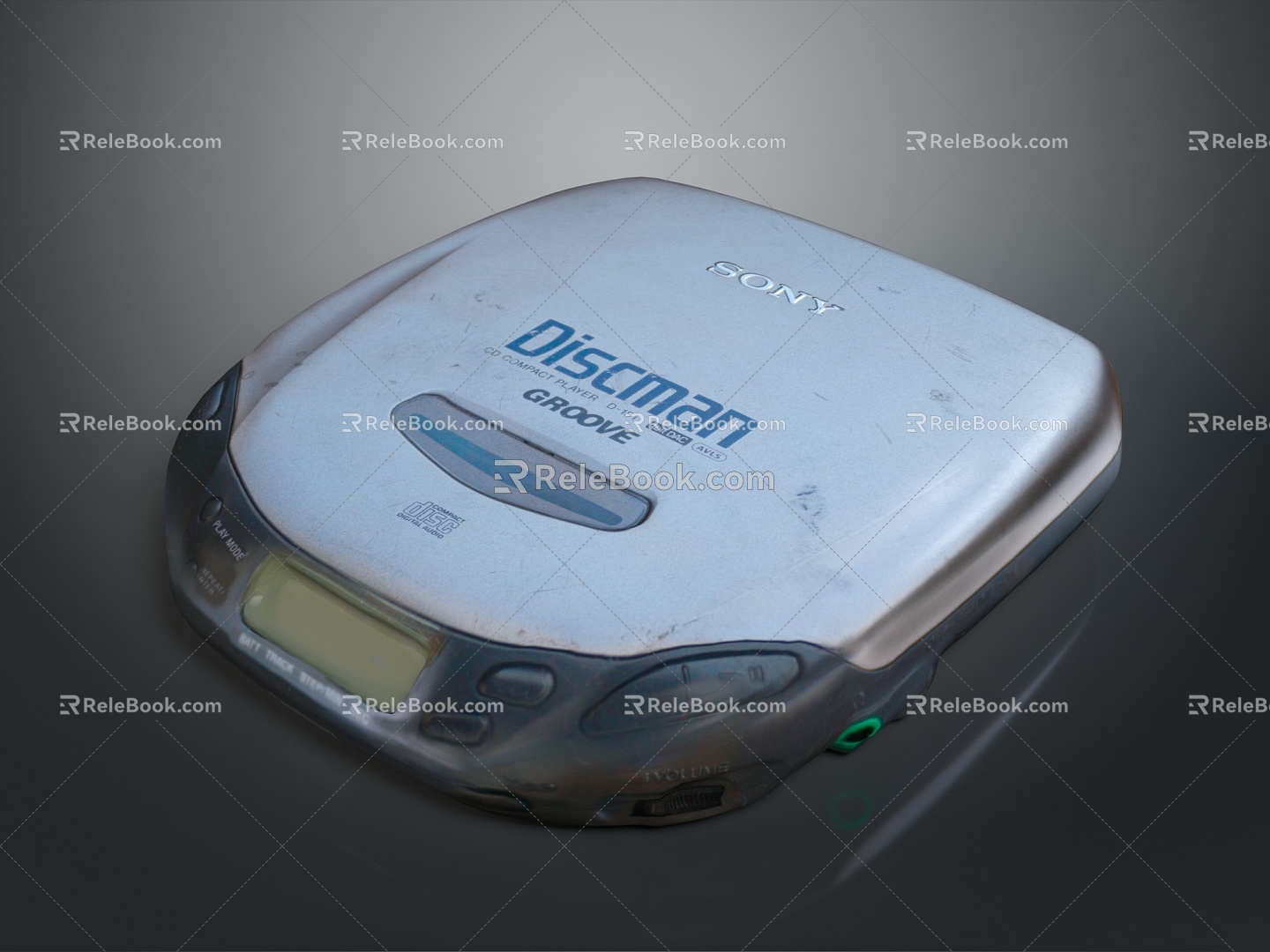 Sony CD Player Sony Player CD Player CD Player 3d model