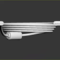 Modern data line wire connection line fast charging line 3d model