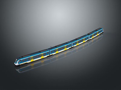 Train Light Rail Metro High Speed Rail EMU Train High Speed Train High Speed Train High Speed Locomotive EMU model