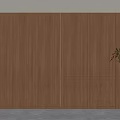 Middle ancient background wall 3d model