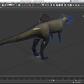 Dinosaur Tyrannosaurus rex Reptiles Ancient creatures carnivorous dinosaur Jurassic low face number low model simple model game film and television level super realistic 3d model