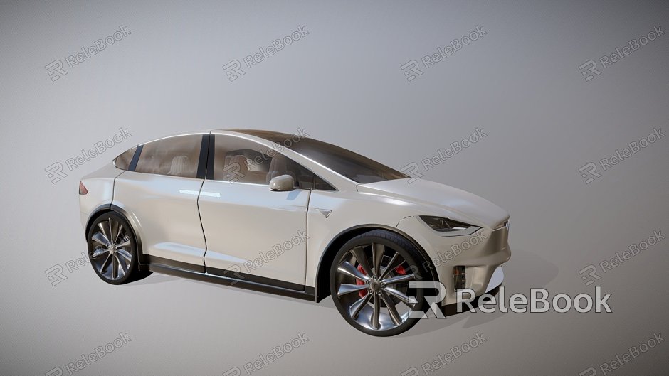 Car Tesla MODEL X model