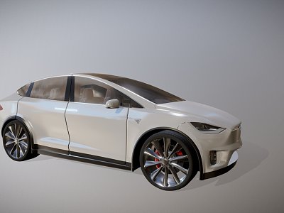 Car Tesla MODEL X model