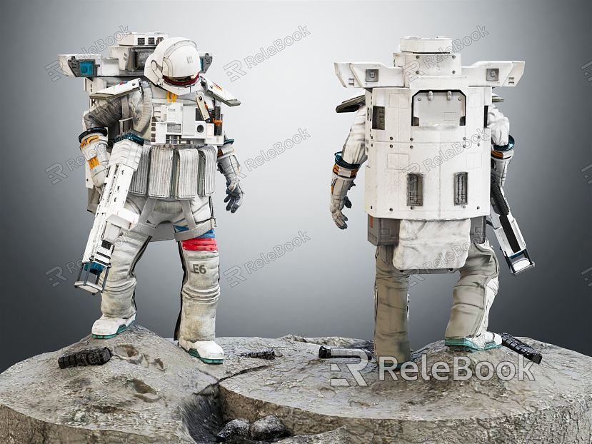 Modern astronauts. model