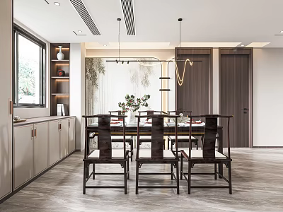 New Chinese Restaurant 3d model