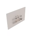 Multiple Stylish Modern Table Lamps With Different Designs On White Shelves