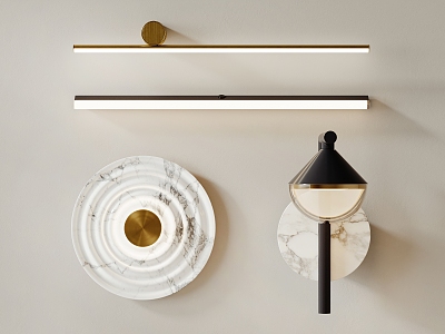 Wall lamp model