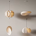 Modern chandelier 3d model