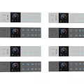 Hardware switch panel 3d model