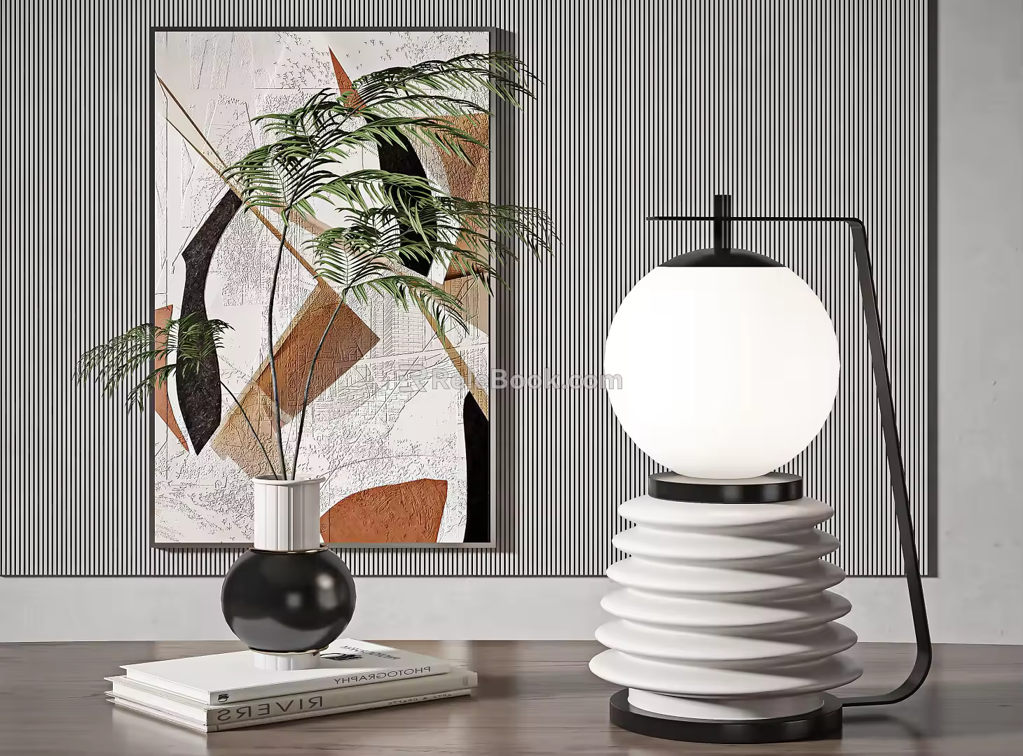 Modern Table Lamp Table Lamp Combination 3d model