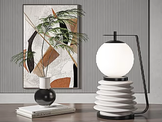 Modern Table Lamp Table Lamp Combination 3d model