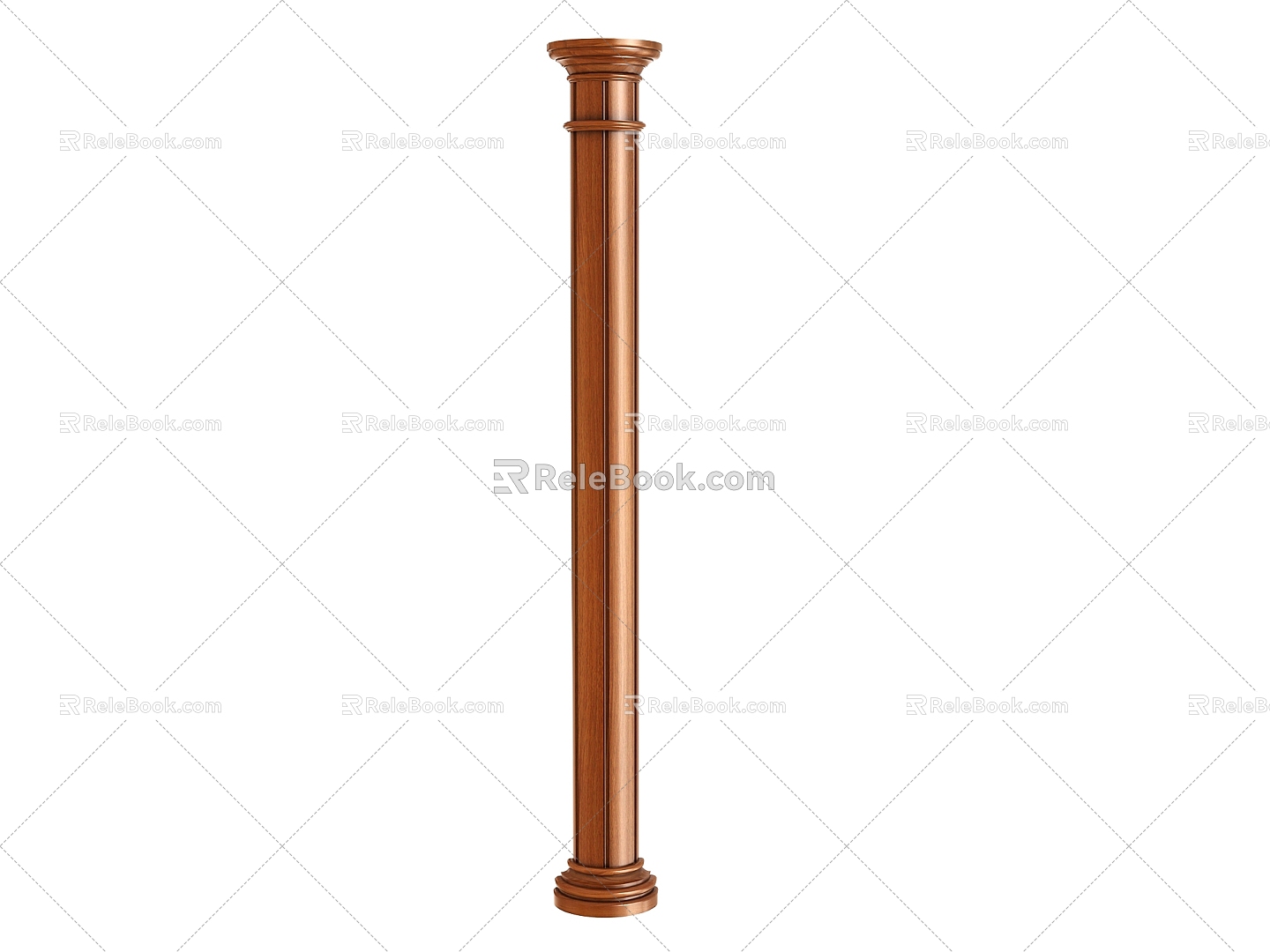 American Semicircle Roman Column model