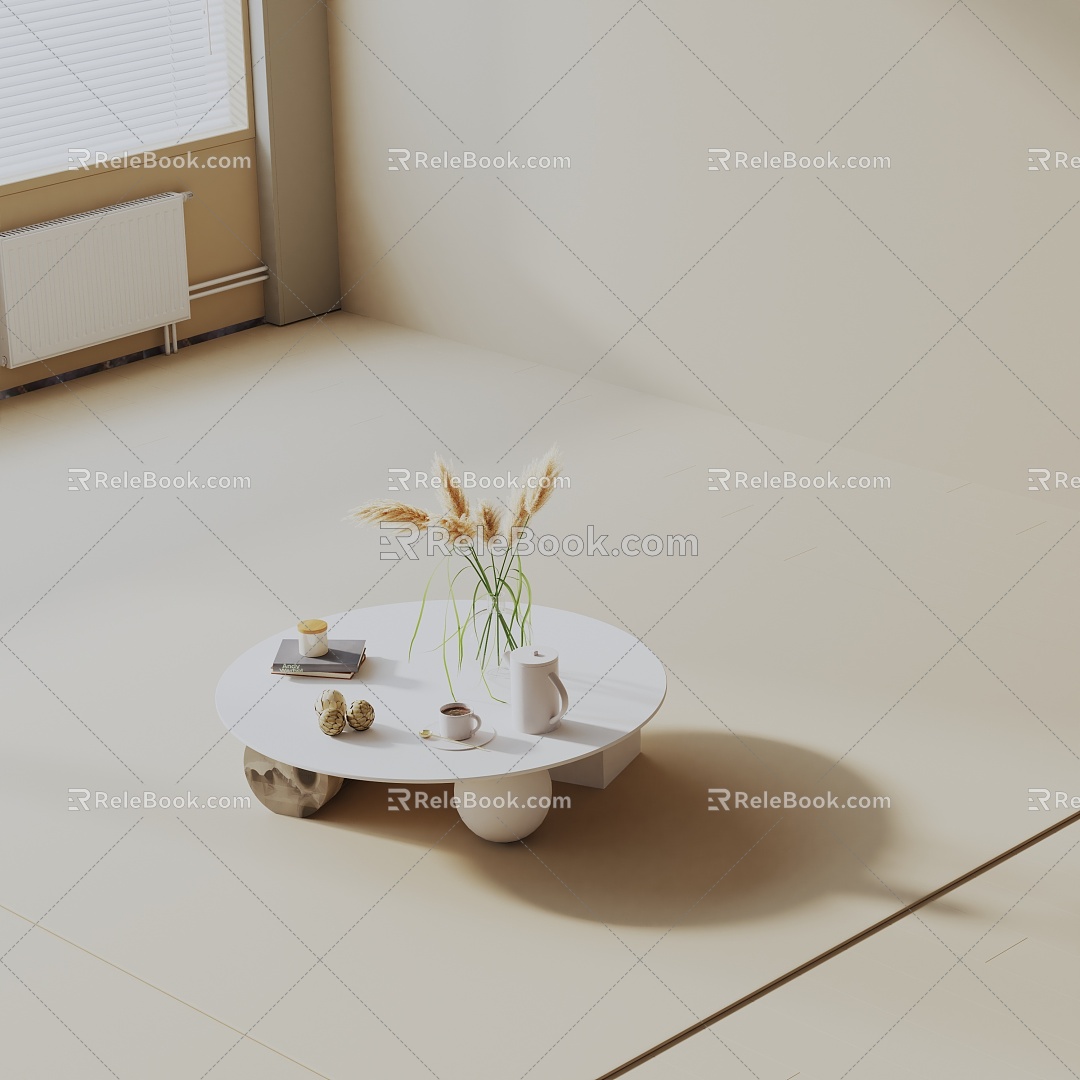 Modern coffee table 3d model