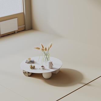 Modern coffee table 3d model