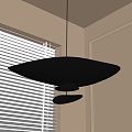 Modern chandelier 3d model