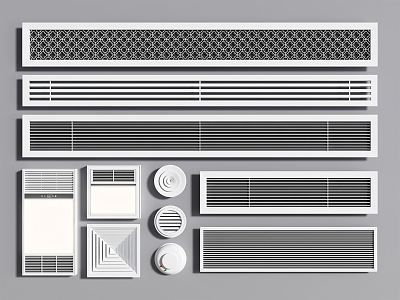 Modern Air Outlet Air Conditioning Outlet Yuba model