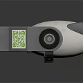 Modern Projection Monitoring Device With Mechanical Arm And White Body Structure