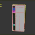 Compact Digital Device With White Black Design Control Panel Buttons And Indicator Light