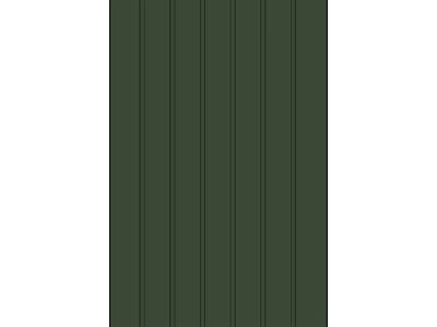 Dark Green Vertical Striped Decorative Background With Smooth Textured Surface 3d model