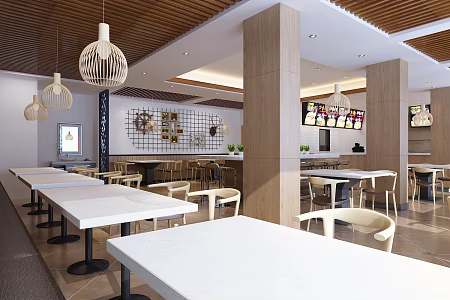 Nordic Restaurant Daoxiao Noodles 3d model