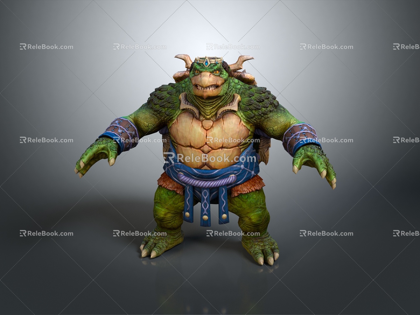 Monster Turtle Monster Monster Ttroll Mountain Essence Alien Monster Alien Monster Alien Monster 3d model