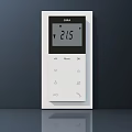 Modern access control door handle air conditioner through port air conditioner hardware accessories hardware socket remote control wiring board network cable interface 3d model