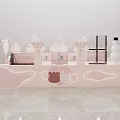 Modern Container Shop Marshmallow 3d model