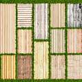 Wooden Flooring Design Options With Various Patterns Textures And Colors 3d model