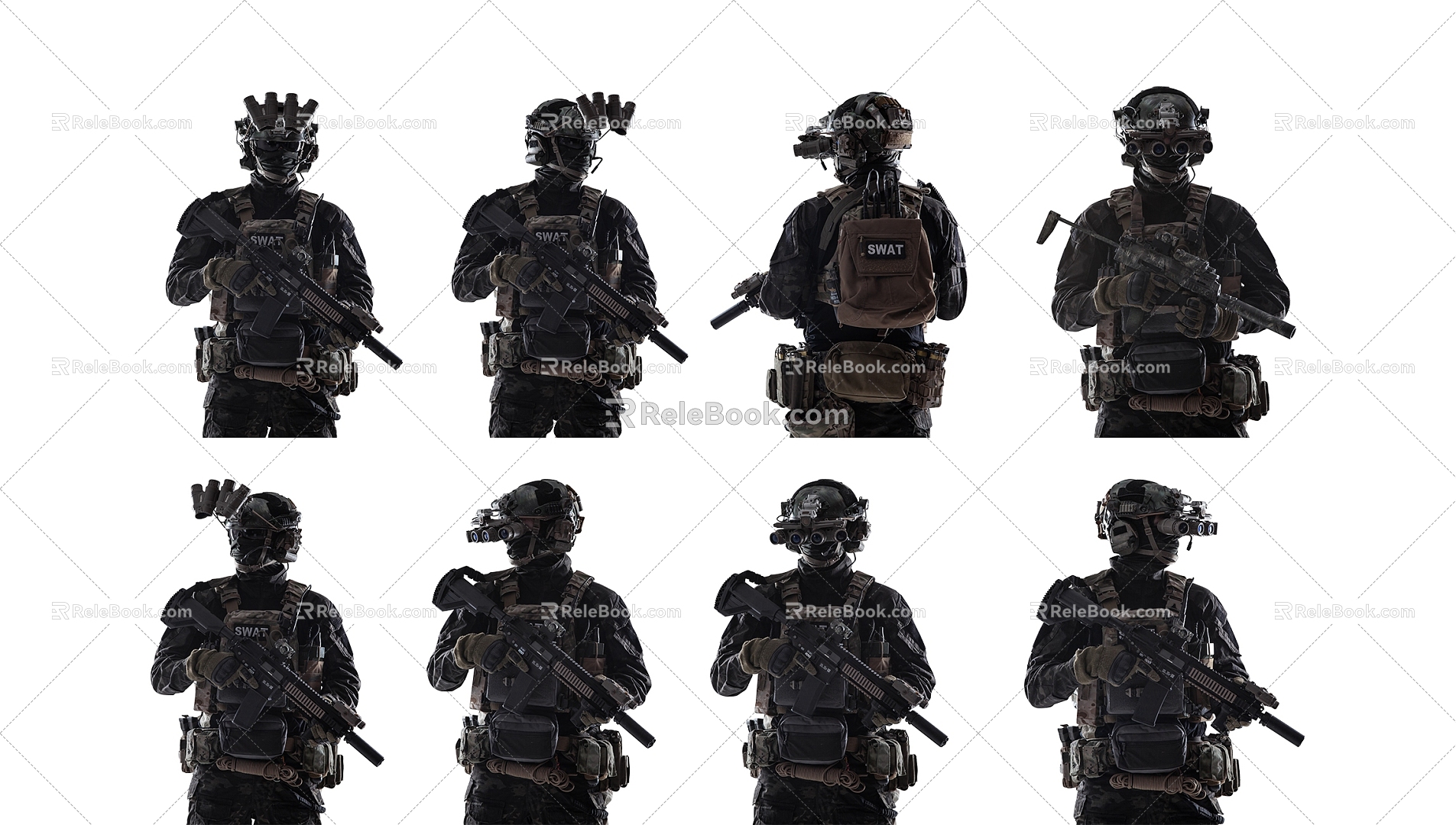 Characters Special Forces model