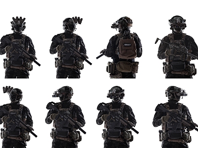 Characters Special Forces model