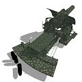 Cannon 3d model